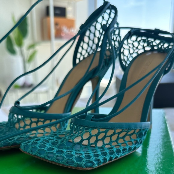 Bottega Veneta Shoes - Bottega Veneta Netted Heel